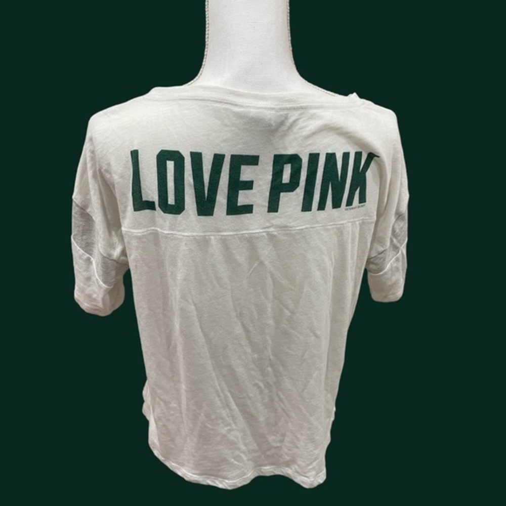 ✨Victoria's Secret PINK Jets MVP oversized jersey tee - Picture 2 of 4